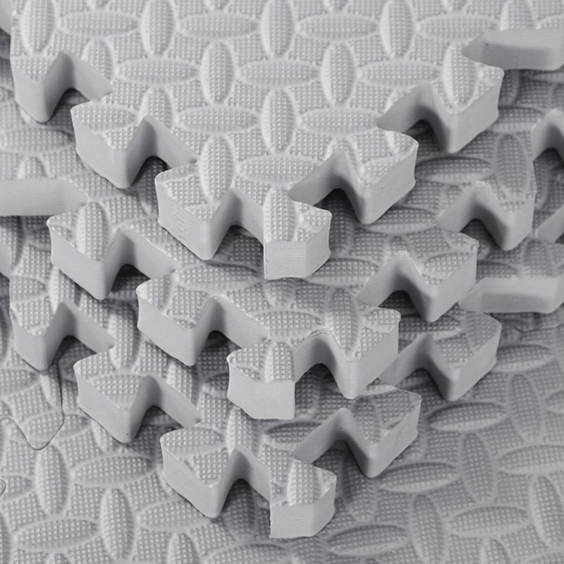 Arrowbash 12x12x1 Inch EVA Thick Interlocking Foam Floor Tiles Puzzle Exercise Mat Foam Mats for Home Gym Pets(Grey,12) - Image 4